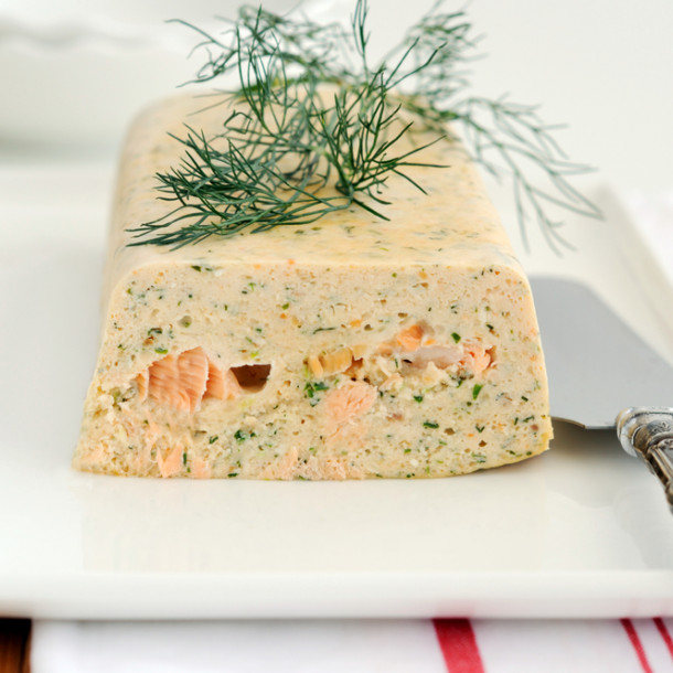 Terrine de homard au saumon