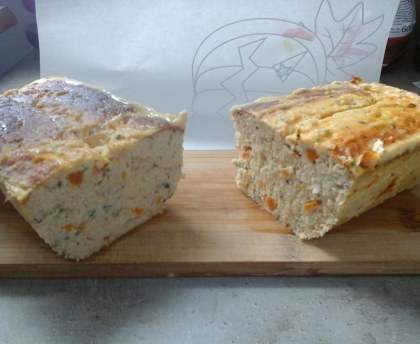 Terrine de poisson, carotte et surimi