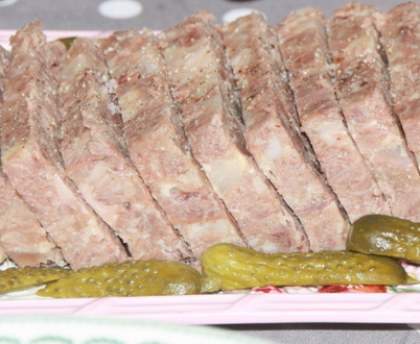 Terrine de pot au feu froid
