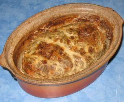 Terrine de sanglier aux trompettes de la mort