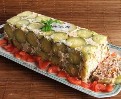 Terrine de veau aux petits légumes