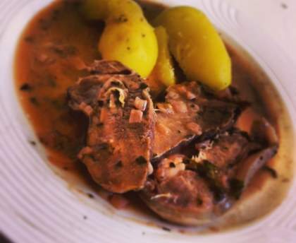 tête de veau sauce ravigote