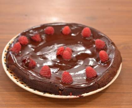 The fondant chocolat-framboise