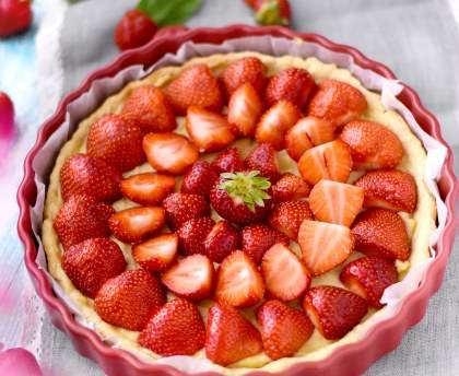 'The' tarte aux fraises