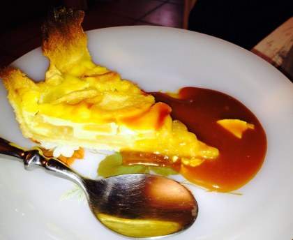 "The" tarte aux pommes à la crème