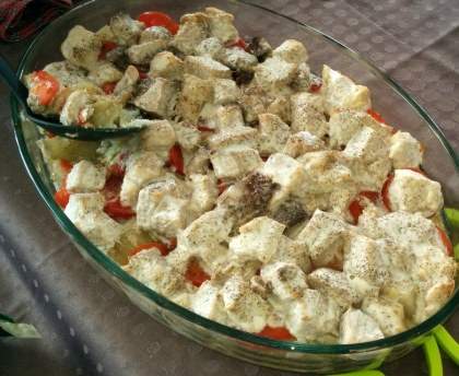 Thon au fenouil et aux tomates