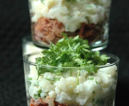 Timbale de Choux-fleur au boeuf (allegée)