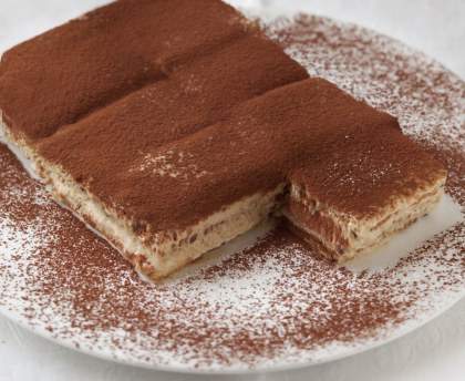 Tiramisu à la châtaigne