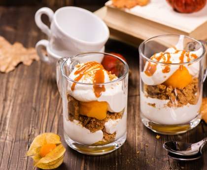 Tiramisu à la courge et à l'orange