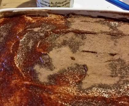 Tiramisu à la crème de marrons