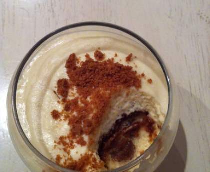 Tiramisu au caramal beurre salé et spéculoos