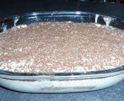 Tiramisu au chocolat noir
