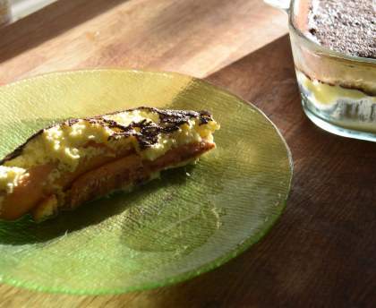 Tiramisu au miel citron vert