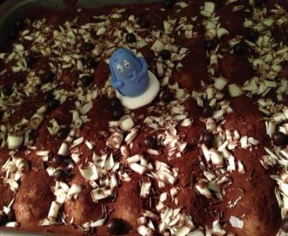 Tiramisu aux barres chocolatées Kinder