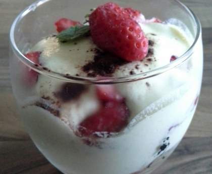 Tiramisu aux Fraises et Grand-Marnier