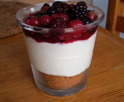 Tiramisu aux fruits rouges et spéculoos