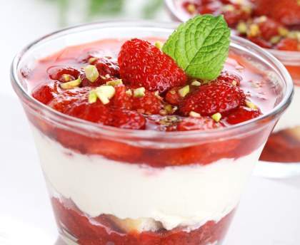 Tiramisu aux fruits rouges