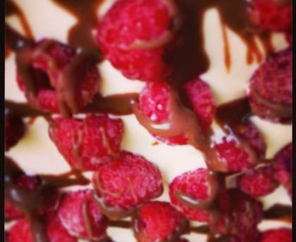 Tiramisu chocolat framboise