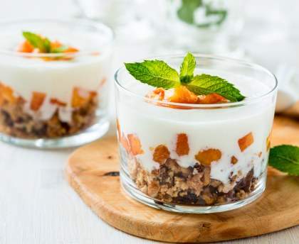 Tiramisu facile aux pêches