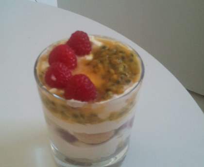 tiramisu framboise - fruits de la passion