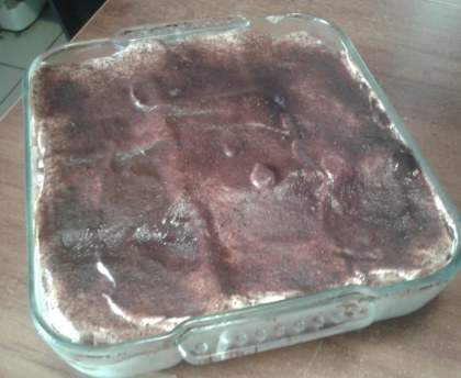 Tiramisu petit beurre et chocolat (sans café)