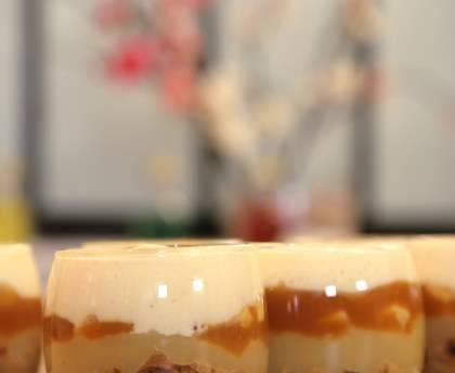 Tiramisu pomme caramel beurre salé