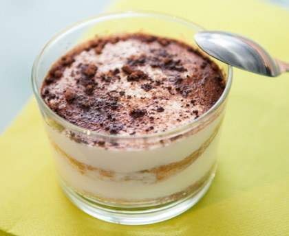 Tiramisu sans mascarpone