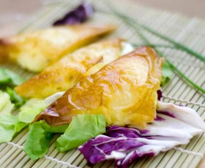 Tiropita (pâte filo et féta)