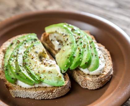 Toasts à l'avocat
