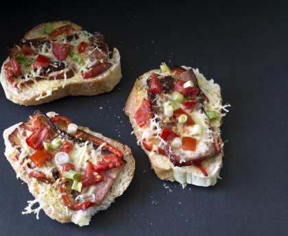 Toasts fondants