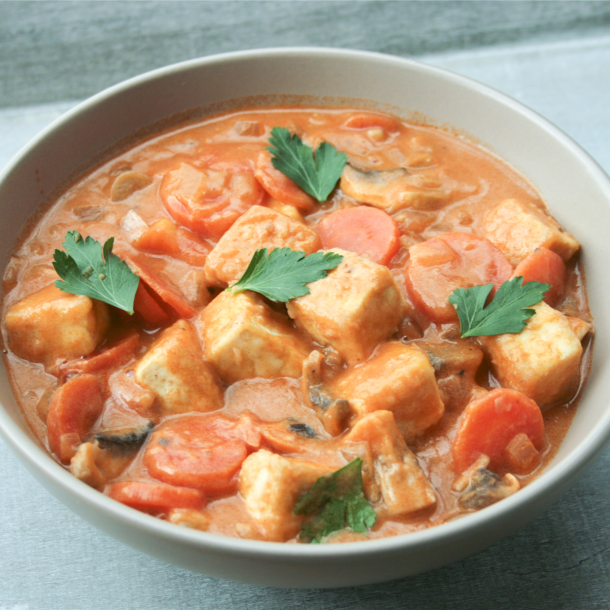 Tofu marengo (végétalien)