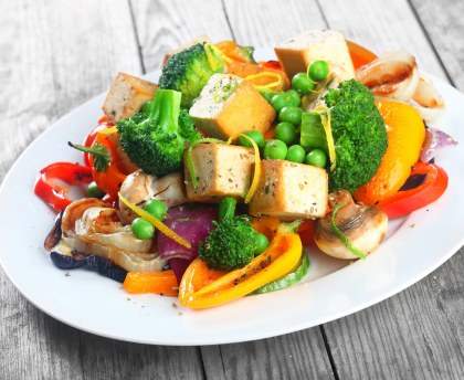 Tofu Mariné au Four