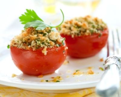 Tomates à la provençale minceur
