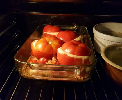 Tomates au souflé