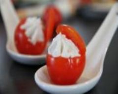 Tomates cerises à la brandade 