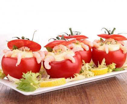 Tomates-crevettes à la belge