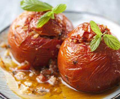 Tomates farcies à la bonne femme