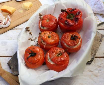 Tomates Farcies a la Dinde