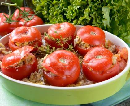 Tomates farcies à la feta