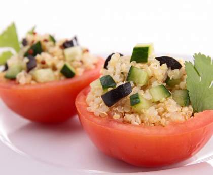 Tomates farcies au quinoa
