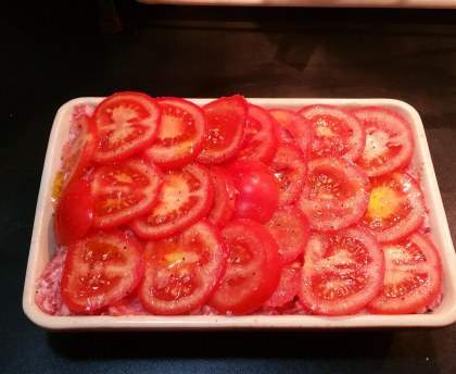Tomates farcies façon lasagne