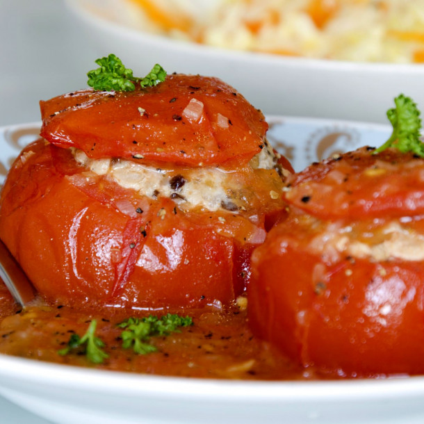 Tomates farcies végétariennes facile