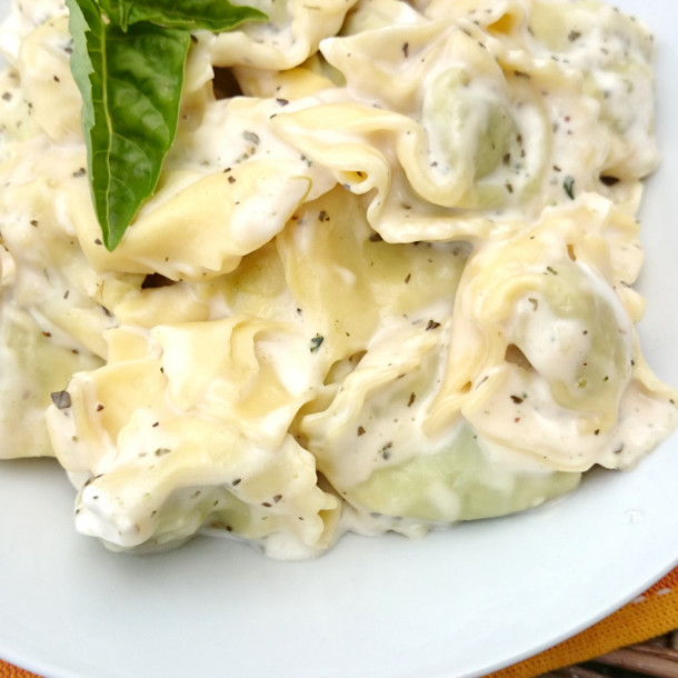 Tortellini a la crème