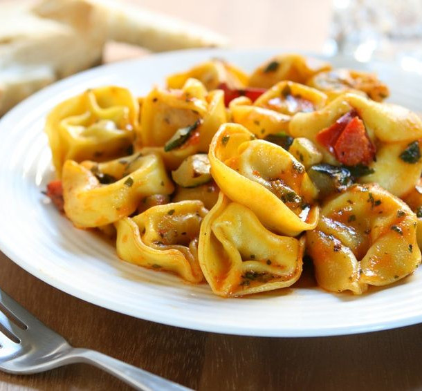 Tortellinis aux légumes