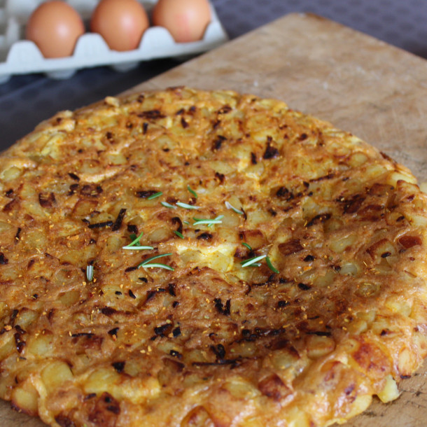 Tortilla au cheddar