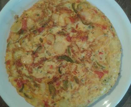Tortilla aux légumes