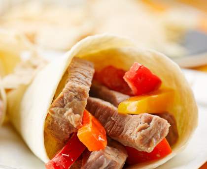 Tortillas au boeuf