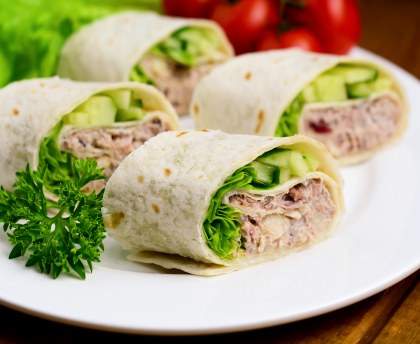 Tortillas (wraps) estivales