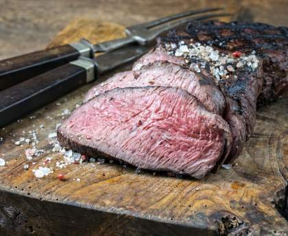 TOURNEDOS DE BOEUF AU BOURSIN