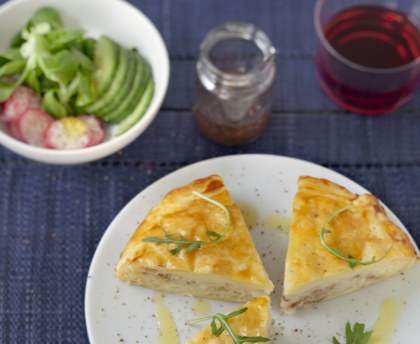 Tourte à la tomme de Savoie